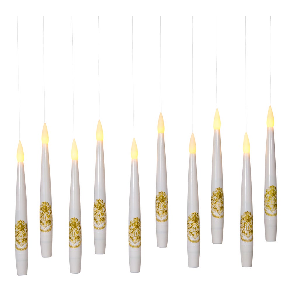 Kurt Adler Harry Potter™ Battery Operated 10 Floating Candles With Wand Remote Light Set